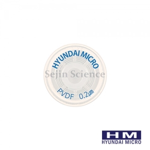 세진과학,현대마이크로 Syringe Filter 시린지 필터 PVDF 13mm 비멸균 100ea