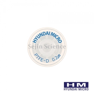 세진과학,현대마이크로 Syringe Filter 시린지 필터 PTFE-D 13mm 비멸균 100ea