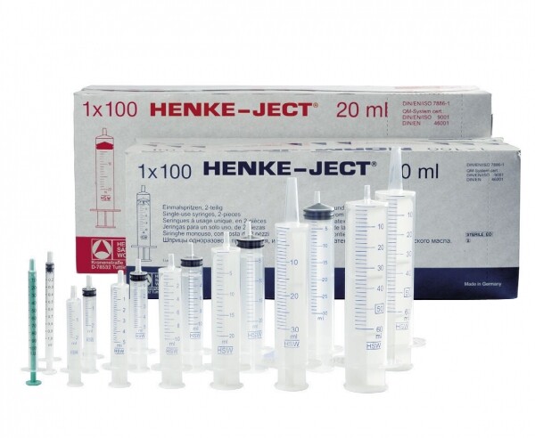 세진과학,HENKE-JECT 플라스틱 주사기 일반형 Luer-Slip Tip A1 A3 A5 A30