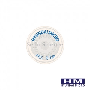 세진과학,현대마이크로 Syringe Filter 시린지 필터 PES 13mm 비멸균 100ea