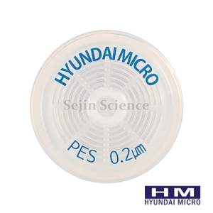 세진과학,현대마이크로 Syringe Filter 시린지 필터 PES 25mm 비멸균 50ea