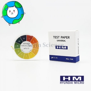 세진과학,HM001011 현대마이크로 pH 시험지 1-11 301054 pH Paper pH페이퍼 롤타입