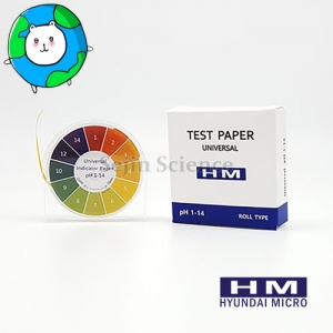 세진과학,HM001014 현대마이크로 pH 시험지 1-14 301055 pH Paper pH페이퍼 롤타입