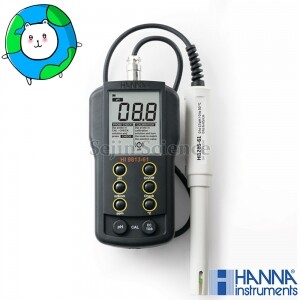 한나 pH/전도도 EC/TDS/온도 측정기 HI 9813-61 HANNA HI9813-61