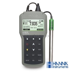 한나 pH/ORP/ISE 측정기 휴대용 Waterproof HI 98191 HANNA HI98191